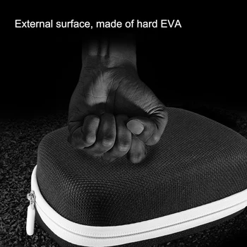 Prenosni EVA Trda Zaščitna Primeru Zajema Skladiščenje Vrečka za PS5 Gamepad Krmilnika in Pribor