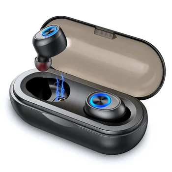 Anomoibuds Bluetooth Čepkov TWS Brezžične Slušalke V5.0 Bluetooth Slušalke Šport Brezžične Slušalke Športne Slušalke
