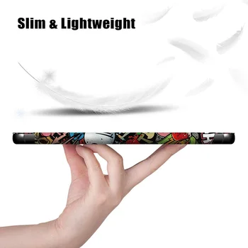 BOZHUORUI Stojalo Ohišje za Samsung Galaxy Tab A7 10.4 Palčni 2020 Sprostitev (Model SM-T500/T505/T507) -Slim Tri-Krat Smart Lupini Pokrov