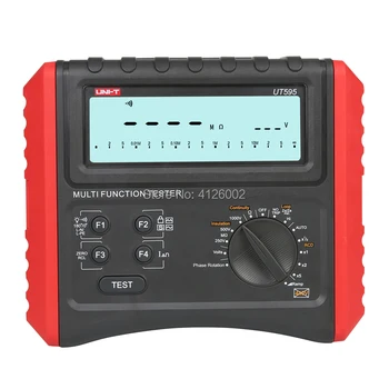 ENOTA UT595 Večfunkcijsko Tester; Električni Tester, Izolacijska Upornost/Line/Impedanca Zanke/RCD Merjenje, Shranjevanje Podatkov