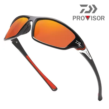 Strokovno Daiwa Okvir HD Polarizirana sončna Očala Pro Ribiška Očala Očala Tek Pohodništvo Golf Šport na Prostem Sunglass P120