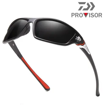 Strokovno Daiwa Okvir HD Polarizirana sončna Očala Pro Ribiška Očala Očala Tek Pohodništvo Golf Šport na Prostem Sunglass P120