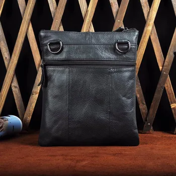 Originalni Usnjeni Moški Design Ramenski Messenger bag Priložnostne moda Cross-body Bag 10