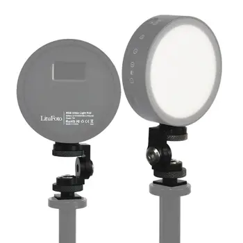 Prenosni 360 Panoramski nastavek žogo glavo Monitor Znanja Vesa Nosilec Universal za DSLR Fotoaparate LED Video Luč