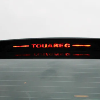 Avtomobilska dodatna oprema Za Touareg 2011-2017 Avto Zavorne Luči Okrasni Pokrov Stop Svetilka Nalepke Modificiranih Ogljikovih vlaken Carstyling