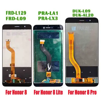 Za Huawei Honor 8 Pro LCD-Zaslon na Dotik Za Huawei Honor 8 Lite LCD 8pro DUK L09 PRA TL10 LA1 LX1 LX3 FRD L09 L19
