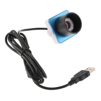 USB 0.3 MP Daljnogled, Mikroskop Elektronski Okular Digitalni Fotoaparat 1.25 cm/za 31,7 mm (Črne)