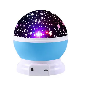 Bluetooth Audio (Zvok Bluetooth Galaxy Projektorjem Star Luna Ponoči Svetlo Nebo Obračanje Baterija Upravlja Nočna Lučka Za Otroke Spalnica Darila