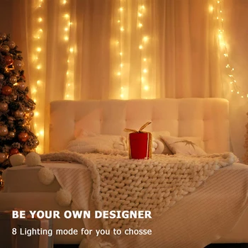 10M USB LED Niz Luči 8 Način Bakrene Žice Niz Garland Pravljice Svetlobe za uporabo v Zaprtih prostorih na Prostem, Poroke, Božič, Novo Leto Dekoracijo