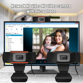 30 stopinj vrtljiv 2.0 HD Webcam 1080p USB Kamera Video Snemanje, Spletna Kamera z Mikrofonom Za PC Računalnik веб камера