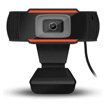 30 stopinj vrtljiv 2.0 HD Webcam 1080p USB Kamera Video Snemanje, Spletna Kamera z Mikrofonom Za PC Računalnik веб камера