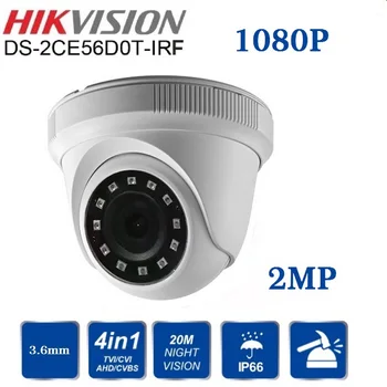 Hikvision DS-2CE56D0T-IRF zaprtih prostorih/na prostem Turbo HD CVBS/AHD/CTV/TVI 1080P 2MP Z IR Kupolo Video nadzorna Kamera