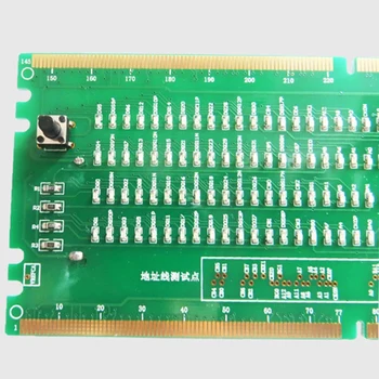 DDR4 Test Sim Reže RAM Pomnilnika Ven LED Desktop Motherboard Popravila Analyzer Tester