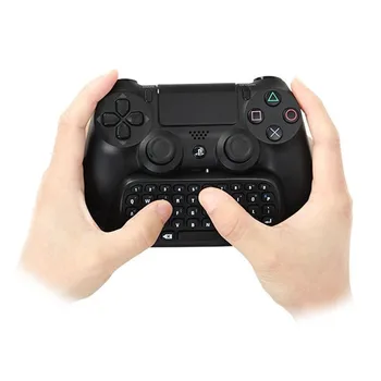 PS4 Pribor za Brezžični Bluetooth Tipkovnico za Playstation 4 Krmilnik Gamepad Sporočilo Chatpad