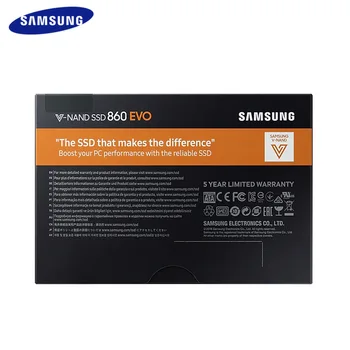 SAMSUNG 860 EVO 250GB SSD 500 GB Visoka Hitrost 520MB/S 2.5 inch Notranji ssd Disk Trdi Disk 1T SATA 3 Za Prenosni računalnik Namizni RAČUNALNIK