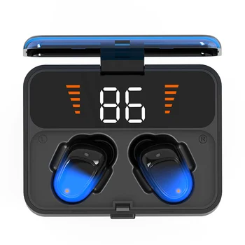ES01 TWS Airdots Stavko Brezžične Stereo Slušalke Bluetooth 5.0 Polnjenje Primeru Gumb Različica Airpods Zmanjšanje Hrupa