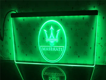 D139 - Maserati Avto Popravila Zaslon led Svetlobni Znak