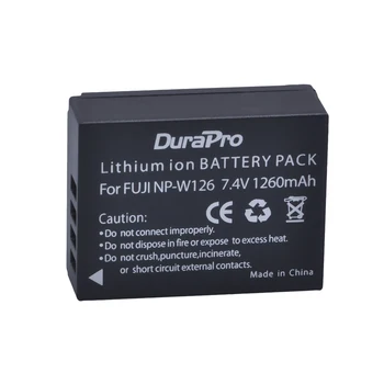 2X 1260mAh NP-W126 NP W126 Li-ionska Baterija + USB Polnilec s Tip C Za Fujifilm HS50 HS35 HS33 HS30EXR XA1 XE1 X-Pro1 XM1 X-T10