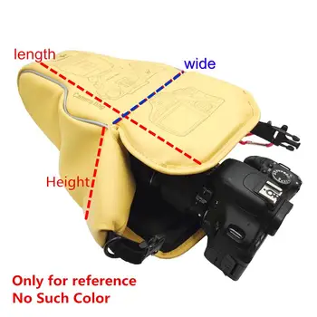 Vodoodporni Fotoaparat Torba za Shranjevanje Leč Primeru Vrečko Shockproof Prenosna Torbica Sleeve za Canon, Nikon DSLR 90D 7D Mark II D5600 Carabiner