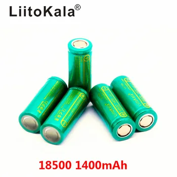 LiitoKala Lii-14A 18500 1400mAh polnilna litijeva baterija 3,7 V močno svetlobo svetilka anti-lahka, posebno litij-testo