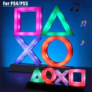 Nov Prihod ! Za PS4/PS5 Igra Ikono luč za Playstation Igralci Horizontalni in Vertikalni Model Darilo za Božič Dropshipping