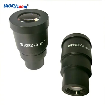 Kakovost Widefield WF25X/9 kateri je daljnogled Trinocular Mikroskopom Okular 30 mm Stereo Mikroskop Okular Več Povečujejo Microscopio