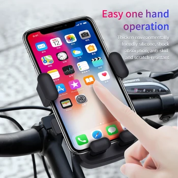 Bicyle Držalo za Telefon Za iPhone 11 X 7 8 Huawei P30 Motocikel Telefon Stojalo za Mobilni Telefon, Držalo za Kolo Telefon Nastavek Za Samsung S10
