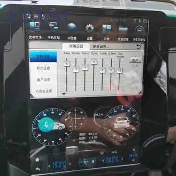 Android 9 PX6 Tesla Slog Avto DVD Predvajalnik Za Maserati Quattroporte 2012-2020 Avto Radio Multimedijski Predvajalnik, GPS Navigacija glavna enota
