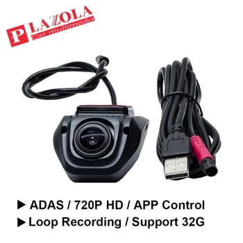 Avto DVR APP Nadzor 720P HD Night Vision ADAS Spredaj Kamero USB Avto Kamera Samodejno predvajanje Video Dash Kamera za Android Radio