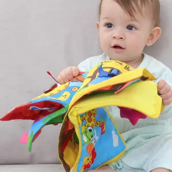 Montessori Izobraževalne igrače, Igrače za Otroka Zgodnjega Učenja Materialov Otrok Inteligence Razvoj Kognitivnih, Mehko Krpo Knjiga