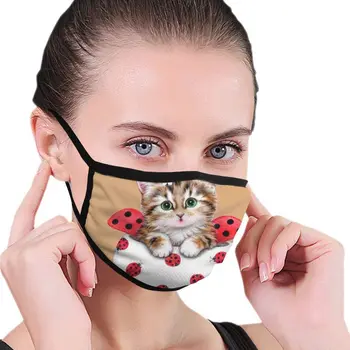 Ladybug Mačka Moda Stroj Proti Prahu Windproof Masko Lepe Maske