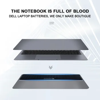 Laptop Baterija Za Dell Alienware M15X P08G Zamenjava F681T D951T SQU-722 SQU-724 5200mAh