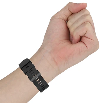 Športna Silikonska Watchband Za Xiaomi Gledam Barvo Pašček za Zapestje, Trak za Mi Smartwatch Zapestnica Zamenljivi dodatki 22 mm