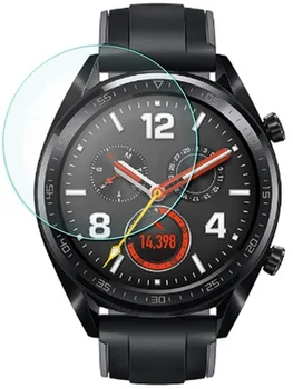 VSKEY 10PCS Kaljeno Steklo za Huawei Watch GT Aktivno Krog Pametno Gledati Zaslon Patron Hua wei GT Elegantna Zaščitna folija