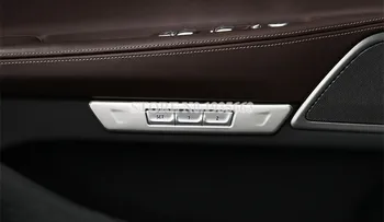 Za BMW 7 Series G11 G12 Notranje zadeve Sedež Pomnilnik Gumb Okvir Pokrova 2016-2020 4pcs Avto Dodatki Notranjost Avtomobila Dekor Avto Trim