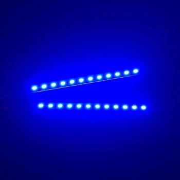 RC Avto Drift Avto LED Ohišje Luči Svetilke za 1/10 1/8 RC Avto Traxxas D90 D110 Osno SCX10 Modra Svetloba