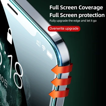 Joyroom 9D Zaščitnik Zaslon Kaljeno Steklo Za iPhone 12 Pro Max Polno Kritje Zaščitno Steklo Za iPhone 12 mini Kaljeno Film