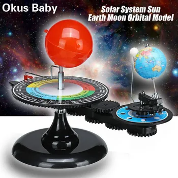 Nov Solarni Sistem Globus Zemlje Sun Moon Orbitalni Planetarij Model Izobraževanja za Otroke, Igrače, Astronomija Znanost Kit učni pripomoček