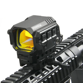 Lov Področji, Optične Pogled R1X Reflex Riflecope Optičnih Red Dot z IR Funkcijo, za Airsoft Zračno Puško Hitro Sprostitev Nosilci