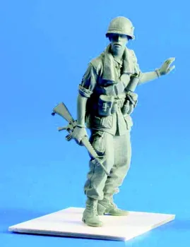 1/35 lestvici ameriškega vojaka (dobra podrobnosti) miniature Smolo Model Kit slika Brezplačna Dostava