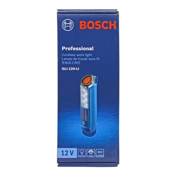 Bosch GLI120-L I Polnilna Svetilka GLI120-Univerzalni LI Bosch 10.8V12V Litijeva Baterija, Ročni LED Luči