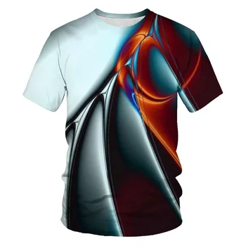 2020 Nov Svež pisane T-shirt moški Slika majica 3D Natisnjeni T-majice DJ Priložnostne Majice Hip hop male Tees Vrhovi camiseta hombre
