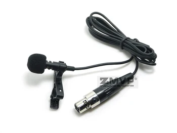 Strokovno Lavalier River pritrjevalni Cardioid Kondenzator Mikrofon Za Shure Brezžični Telo-Pack Oddajnik mini 3 Pin XLR TA3F