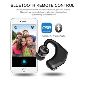 Brezžična tehnologija Bluetooth V9 slušalke, univerzalno 5.0 Bluetooth slušalke z mikrofonom