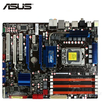 ASUS P6T SE Motherboard LGA 1366 DDR3 24GB Za Intel X58 P6T SE Namizje Mainboard Systemboard SATA II, PCI-E X16, Uporablja 16 mb Flash