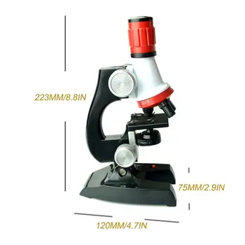 Biologija Je Znanost Hd 1200 Krat Mikroskopom Igrača Za Otroke, Znanost In Izobraževanje Nastavite Osnovne Šole, Laboratorijska Oprema