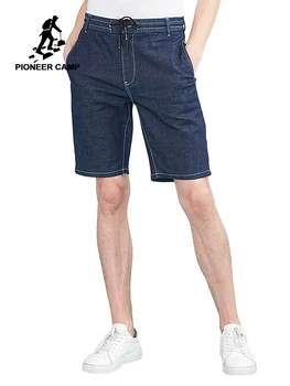 Pioneer tabor, novo poletje traper hlače moške blagovne znamke oblačil solid kakovosti jean bombaž hlače moški mehko bermuda kratke hlače ANZ803126