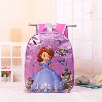 Vroče otroci risanka Elsa Ana šolsko dekleta princesa srčkan šolsko torbo Otrok Sofija Vrtec nahrbtniki