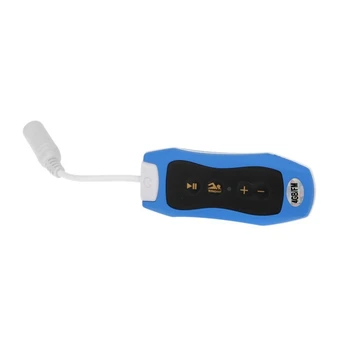 4GB IPX6 Šport Nepremočljiva MP3 Predvajalnik FM Radio za Plavanje/ Tek, Tek Podvodnega/ SPA+ Nepremočljiva držalo za uho Slušalke Slušalke