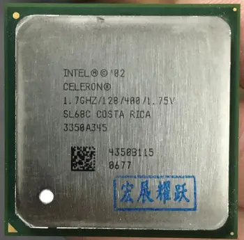 Intel Celeron 1.7 GHz LGA478 LGA Socket 478 478 Intel Celeron Processor 1.70 GHz, 128K Cache, 400 MHz FSB CPU Desktop